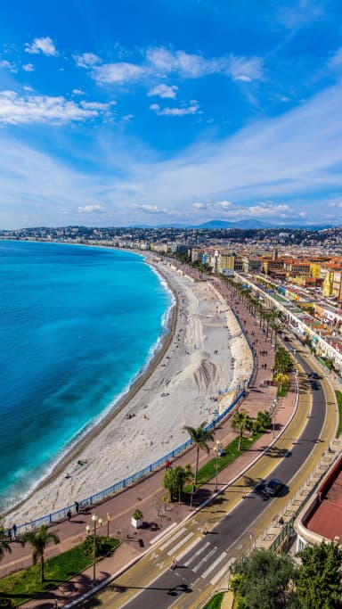 Nizza in bicicletta e rientro in Italia