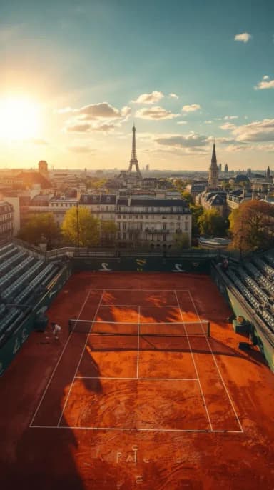 Arrivo a Parigi & Tennis